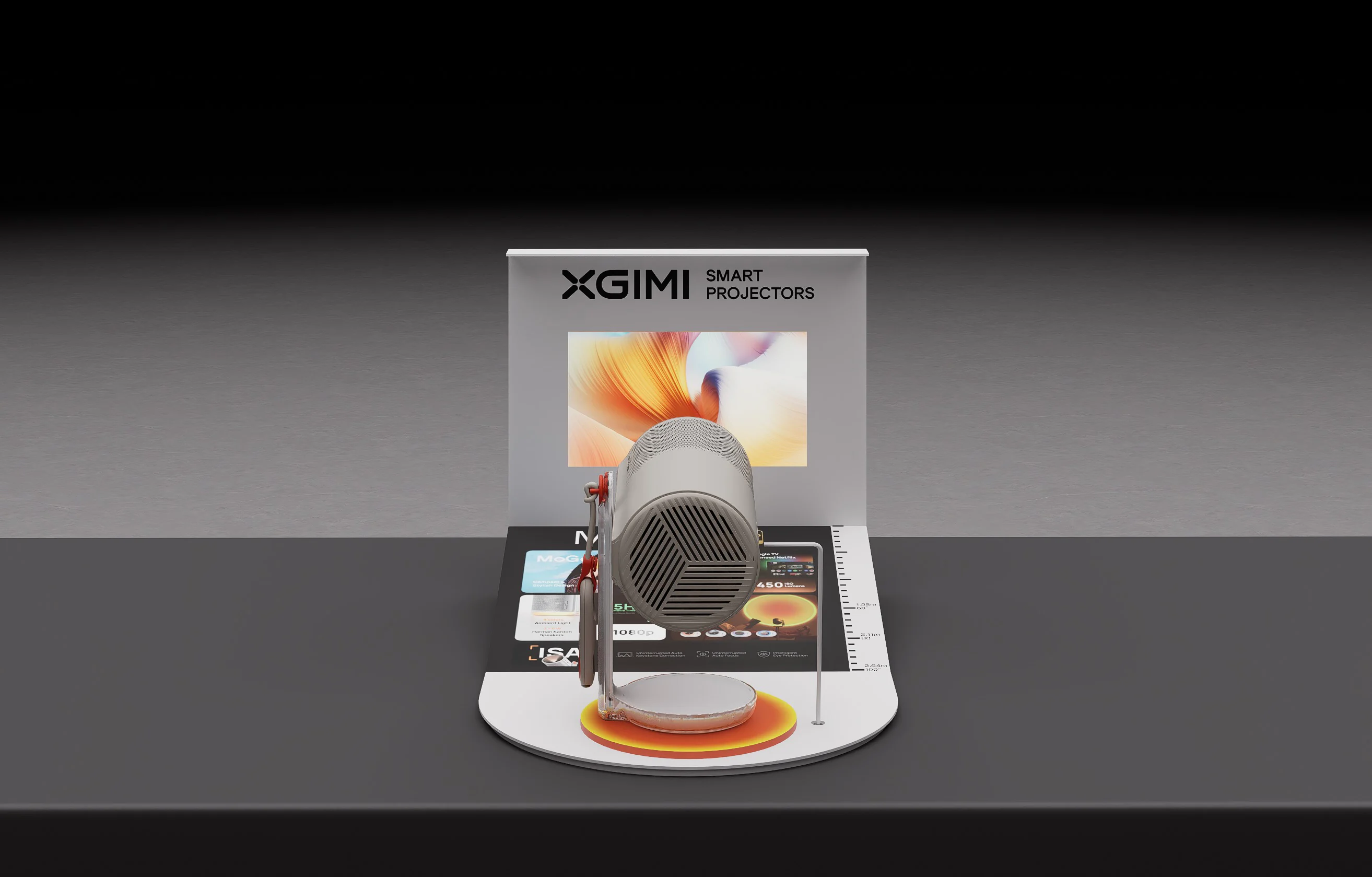 XGIMI MoGo 4 Topper rendering
