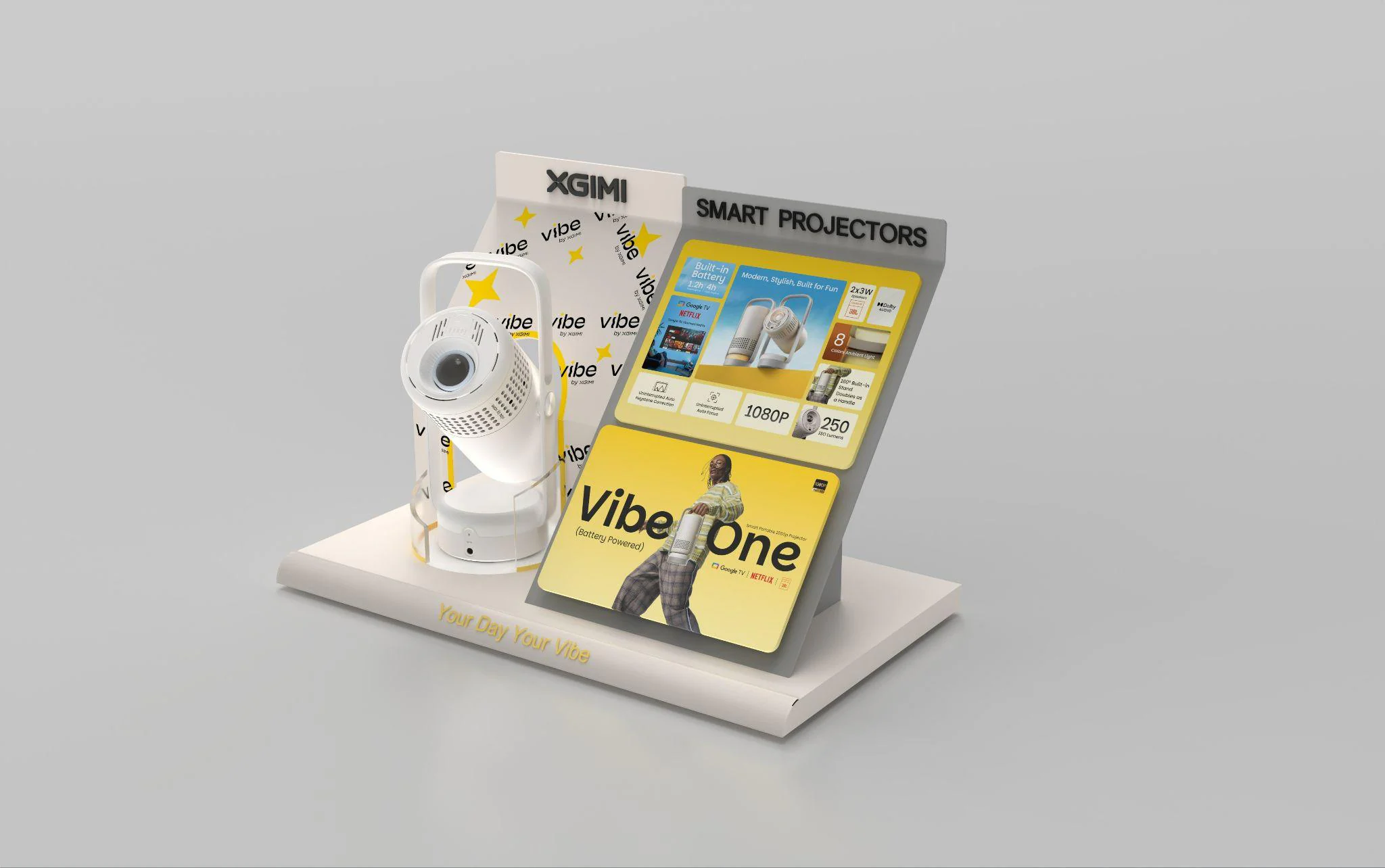 XGIMI Vibe One Topper rendering